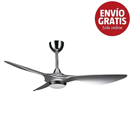 Purline Ventilador de techo Helix Silver