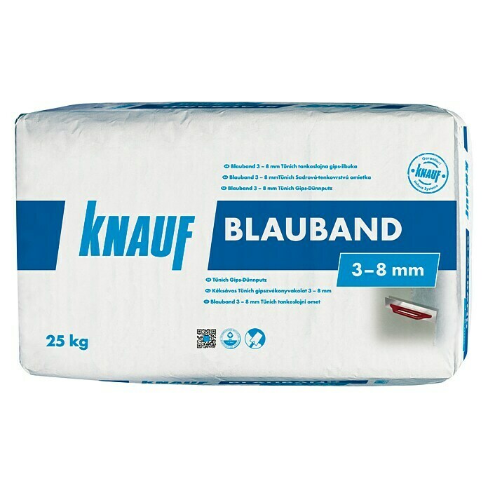 Knauf Blauband Gips-Dünnputz (25 kg)