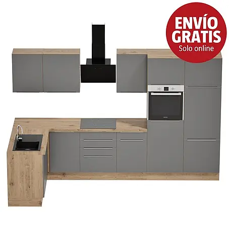 BAUHAUS Cocina esquinera Marleen