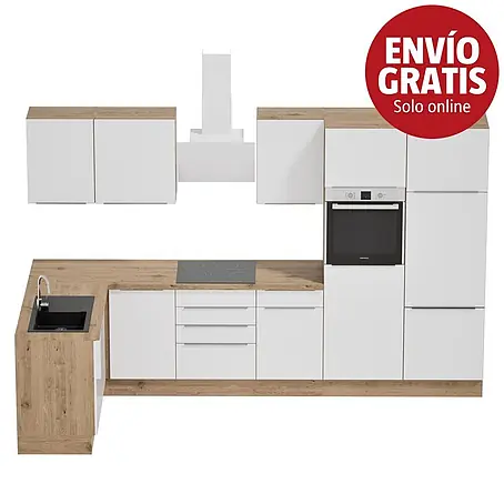 BAUHAUS Cocina esquinera Marleen