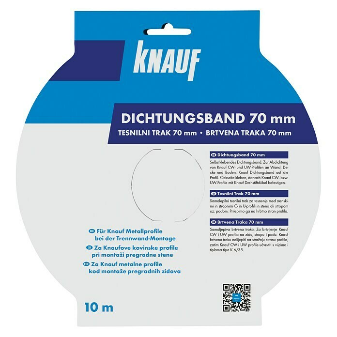 Knauf Dichtungsband (10 m x 70 mm)