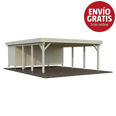 Palmako  Carport con trastero Karl