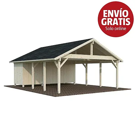 Palmako Carport con trastero Classico Robert