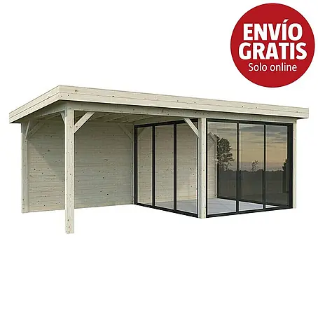 Palmako  Caseta de jardín Lenna Set 706 Slide Plus