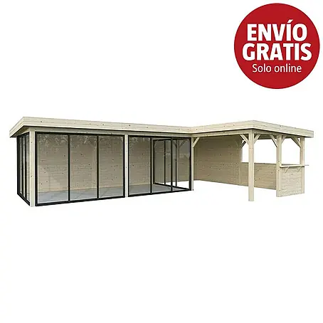 Palmako  Caseta de jardín Lenna Set 721 Slide Plus