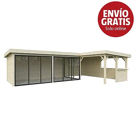 Palmako  Caseta de jardín Lenna Set 420 Slide
