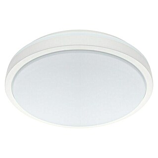 Eglo LED-Wand- & Deckenleuchte rund Competa 1 (24 W, Ø x H: 430 mm x 5,5 cm, Weiß, Warmweiß)
