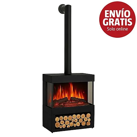 Purline  Chimenea eléctrica Heaty Lampy