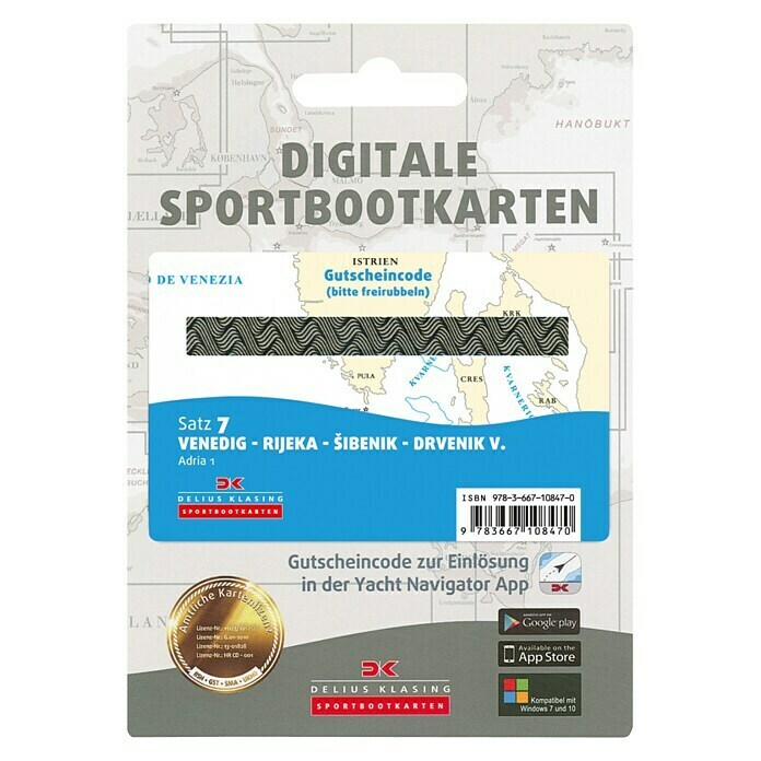 Digitale Sportbootkarte ()
