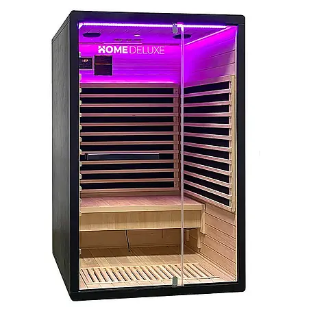 Home Deluxe Infrarotkabine NERO M Schwarz