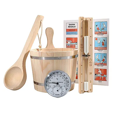 Home Deluxe Sauna-Zubehör SAVA Natur