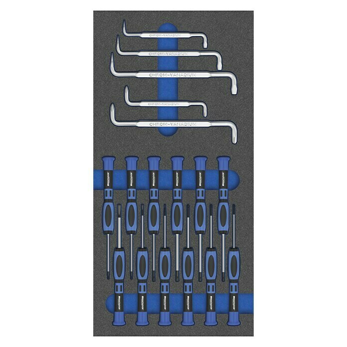 Matador Tool System Werkzeugsatz-Einlage Feinmechaniker-Schraubendreher17 -tlg. Unknown