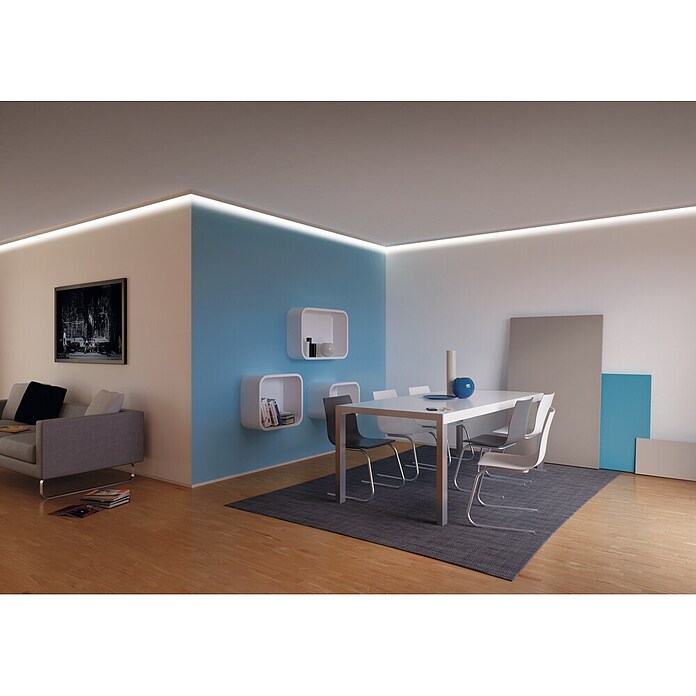 Paulmann Corner profiel (2 m, Kunststof)