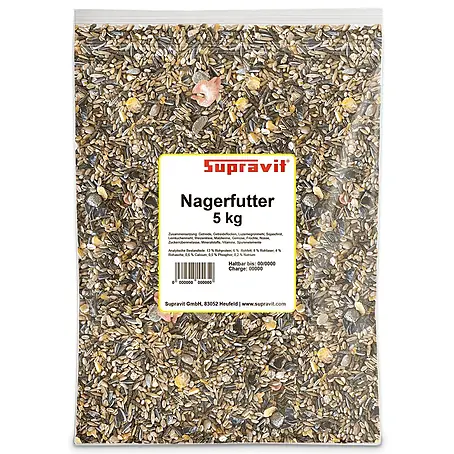 Supravit Nager & Kleintierfutter Alleinfutter für Nagetiere 5kg