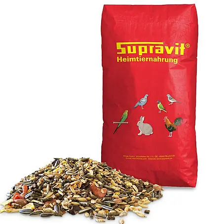 Supravit Nager & Kleintierfutter 25kg - Alleinfutter für Nagetiere