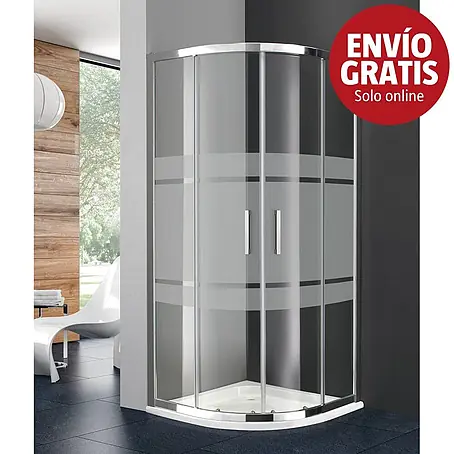 GME Mampara de ducha semicircular Prestige