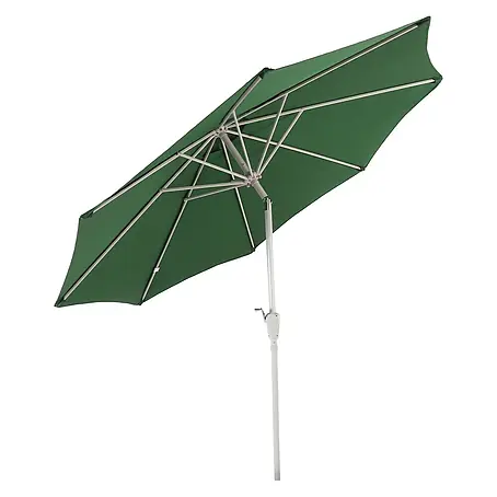 Mendler Sonnenschirm N19 Polyester/Alu Ø 3m - grün