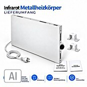 Admiral Infrarot-Metallheizkörper (90 x 60 cm, 780 W, Weiß) | BAUHAUS