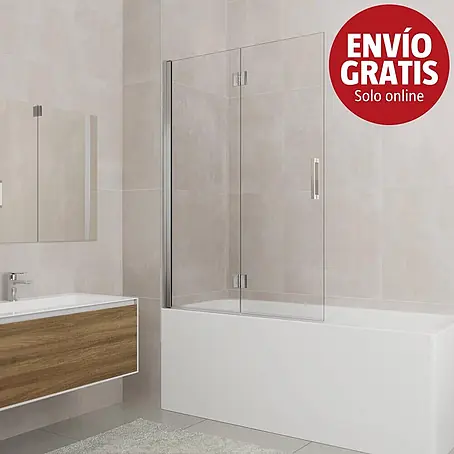GME  Mampara para bañera Glass Plegable