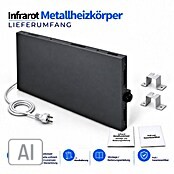 Admiral Infrarot-Metallheizkörper (90 x 60 cm, 780 W, Anthrazit) | BAUHAUS