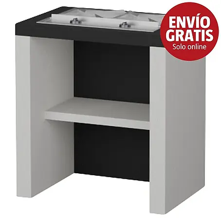 Sotnas Mesa de barbacoa para barbacoa Brasilia con cocina