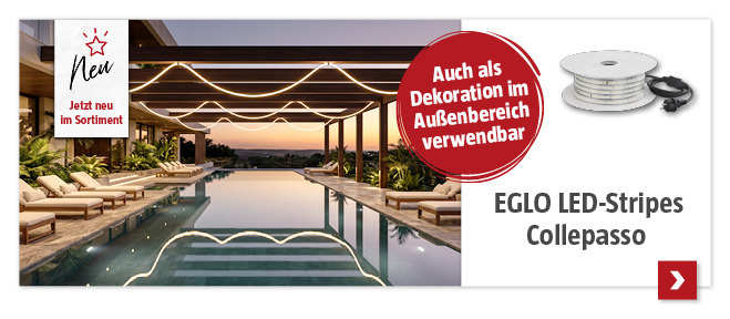 Eglo LED-Stripes im Außenbereich