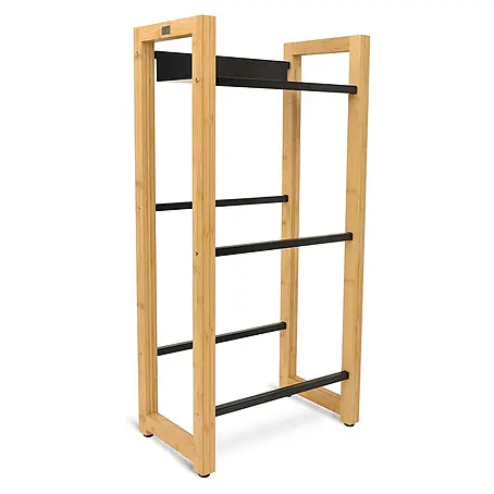 Getränkekistenregal Bambus - 3 Kisten