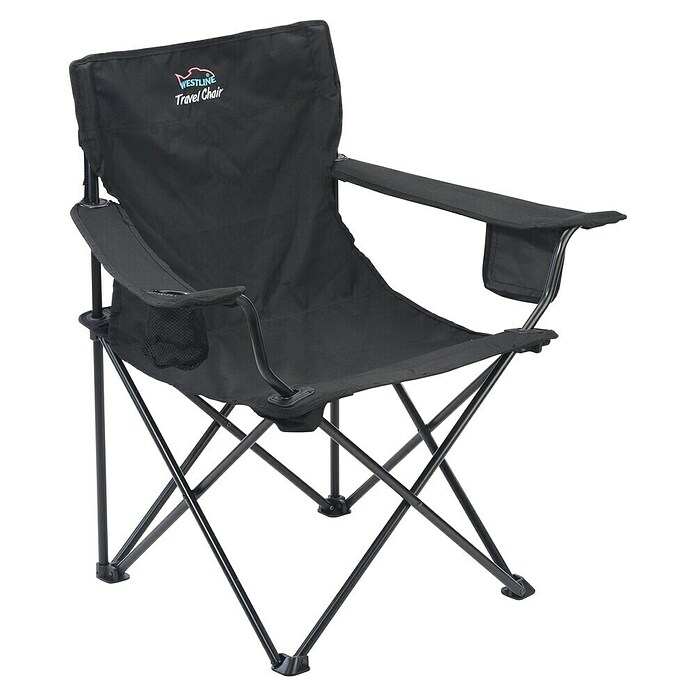 Westline Travel Chair (18 x 18 x 86 cm, Schwarz)