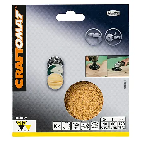 Craftomat  Set de hojas de lija