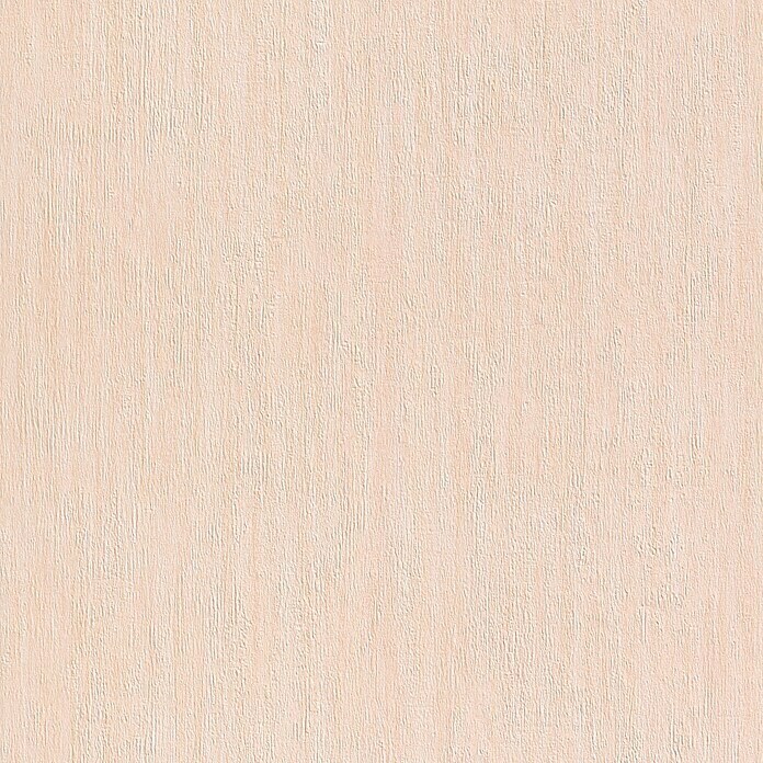 Rasch Papiertapete (Apricot, Uni, 10,05 x 0,53 m)