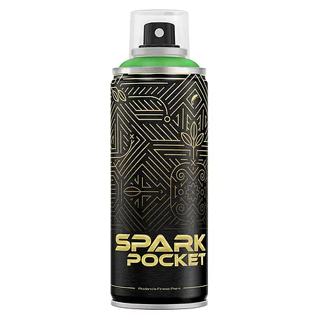 SPARK Pocket Sprühfarbe 200ml Glänzende Farbe Fiona Grün