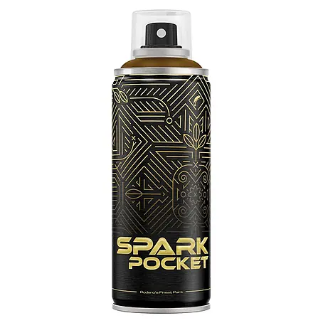 SPARK Pocket Sprühfarbe 200ml Glänzende Farbe Jazz Braun