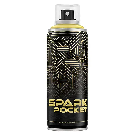 SPARK Pocket Sprühfarbe 200ml Glänzende Farbe Gold