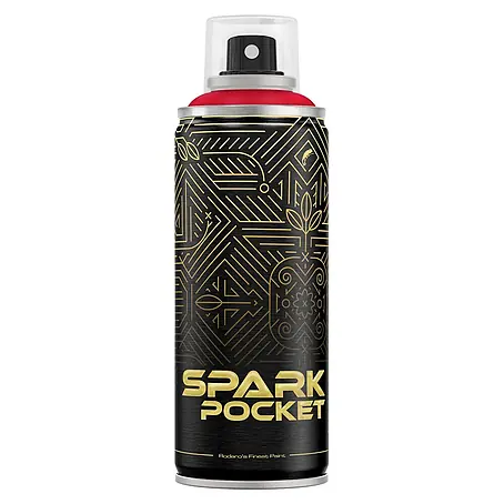 SPARK Pocket Sprühfarbe 200ml Glänzende Farbe Scarlet Rot