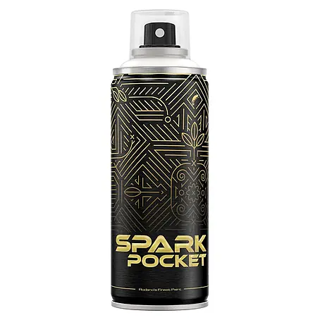SPARK Pocket Sprühfarbe 200ml Glänzende Farbe Stellar Weiss