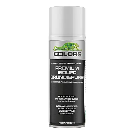 COLORS Isoliergrundierung Isolierspray 400ml Weiss Matt