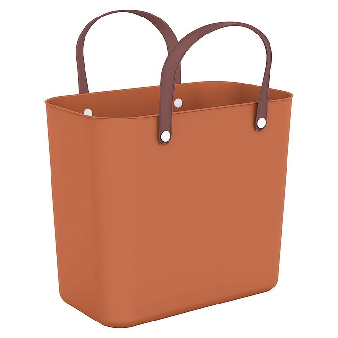 Rotho Tragetasche Multibag Style Albula (Fassungsvermögen: 25 l, Braun, Kunststoff) | BAUHAUS