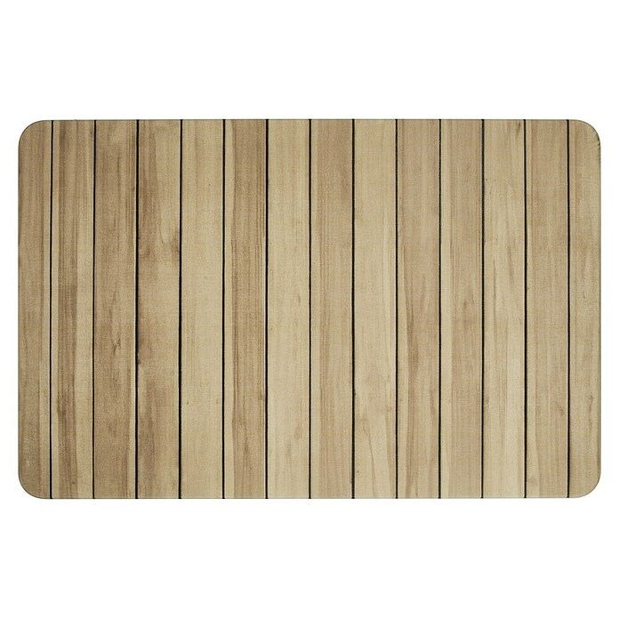 Wenko Badvorleger Lepiana (L x B: 60 x 39 cm, Diatomit, Beige) | BAUHAUS