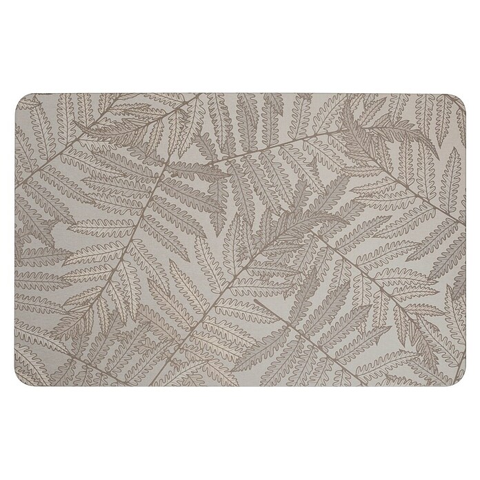 Wenko Badvorleger Dafni (L x B: 60 x 39 cm, Diadomit, Beige) | BAUHAUS