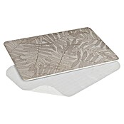 Wenko Badvorleger Dafni (L x B: 60 x 39 cm, Diadomit, Beige) | BAUHAUS
