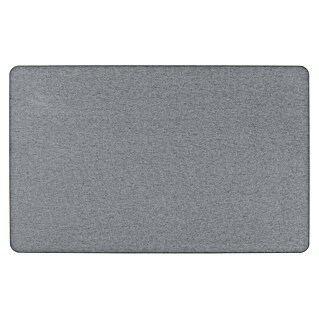 Wenko Badvorleger Simi (L x B: 80 x 50 cm, Diadomit, Grau)