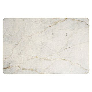 Wenko Badvorleger Itamos (L x B: 60 x 39 cm, Diatomit, Grau)