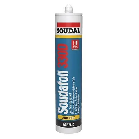 Soudal Soudafoil 330D Fensteranschlussbandkleber 310ml Kartusche weiß