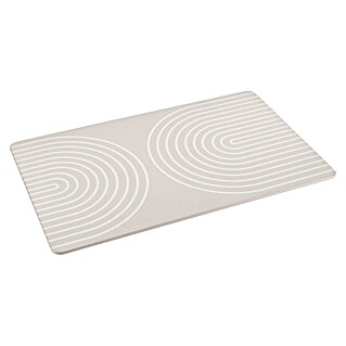 Wenko Badvorleger Nazca (L x B: 80 x 50 cm, Diatomit, Beige)