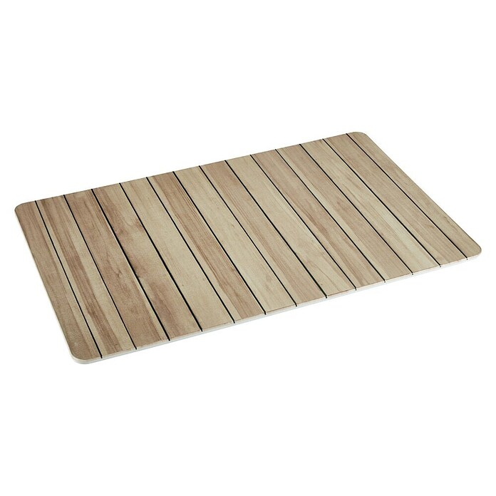 Wenko Badvorleger Lepiana (L x B: 80 x 50 cm, Diatomit, Beige) | BAUHAUS