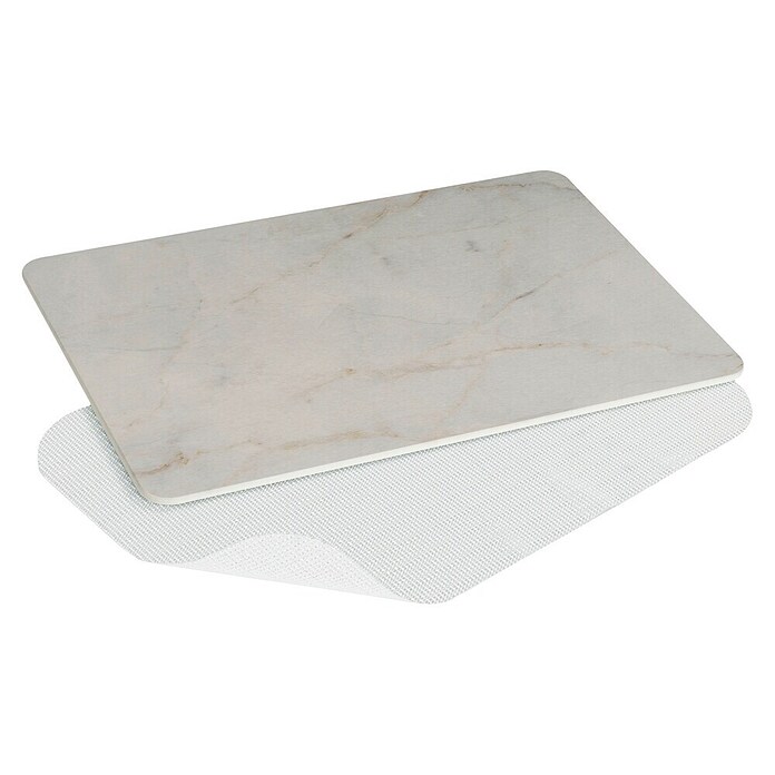 Wenko Badvorleger Itamos (L x B: 60 x 39 cm, Diatomit, Grau) | BAUHAUS
