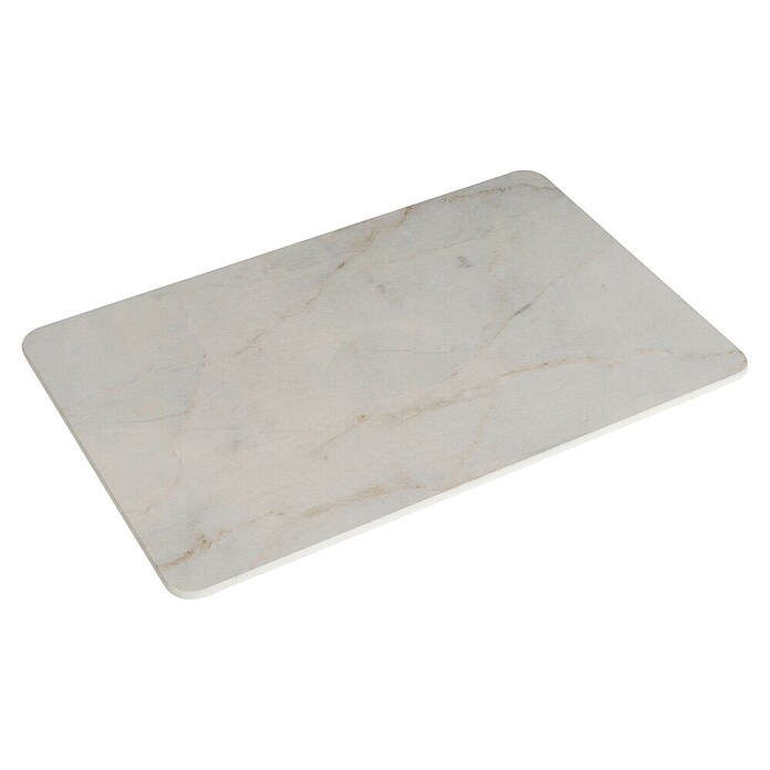 Wenko Badvorleger Itamos (L x B: 60 x 39 cm, Diatomit, Grau) | BAUHAUS