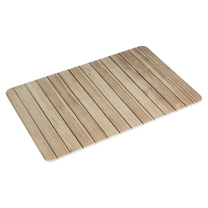Wenko Badvorleger Lepiana (L x B: 60 x 39 cm, Diatomit, Beige) | BAUHAUS