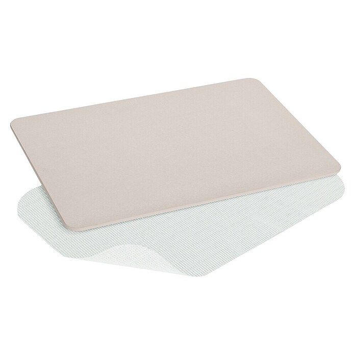 Wenko Badvorleger Simi (L x B: 60 x 39 cm, Diadomit, Ecru) | BAUHAUS