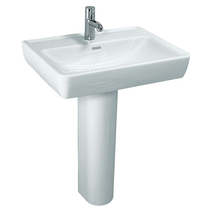 Laufen Pro Waschtisch (L x B x H: 60 x 48 x 17 cm, Keramik, Weiß)